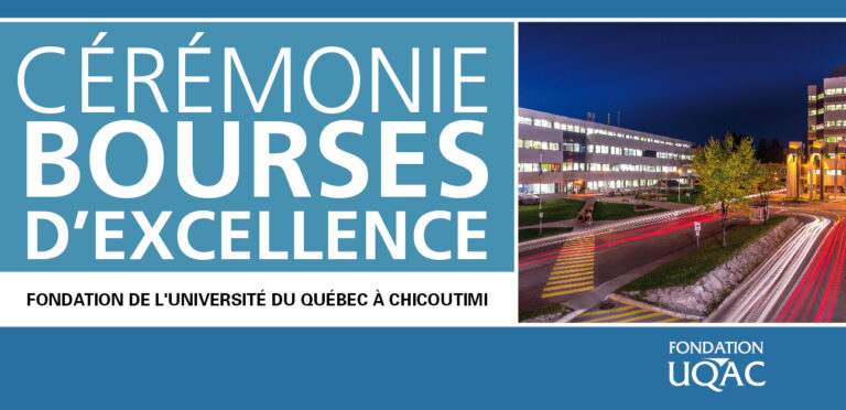 Lumière sur l’excellence des étudiants : la Fondation de l’UQAC remet 93 000 $ en bourses
